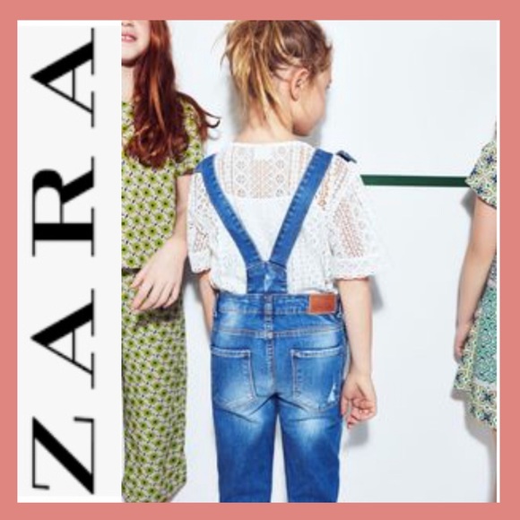 zara girls overalls